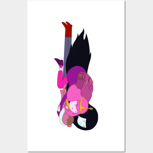 Marceline and Bubblegum Posters and Art